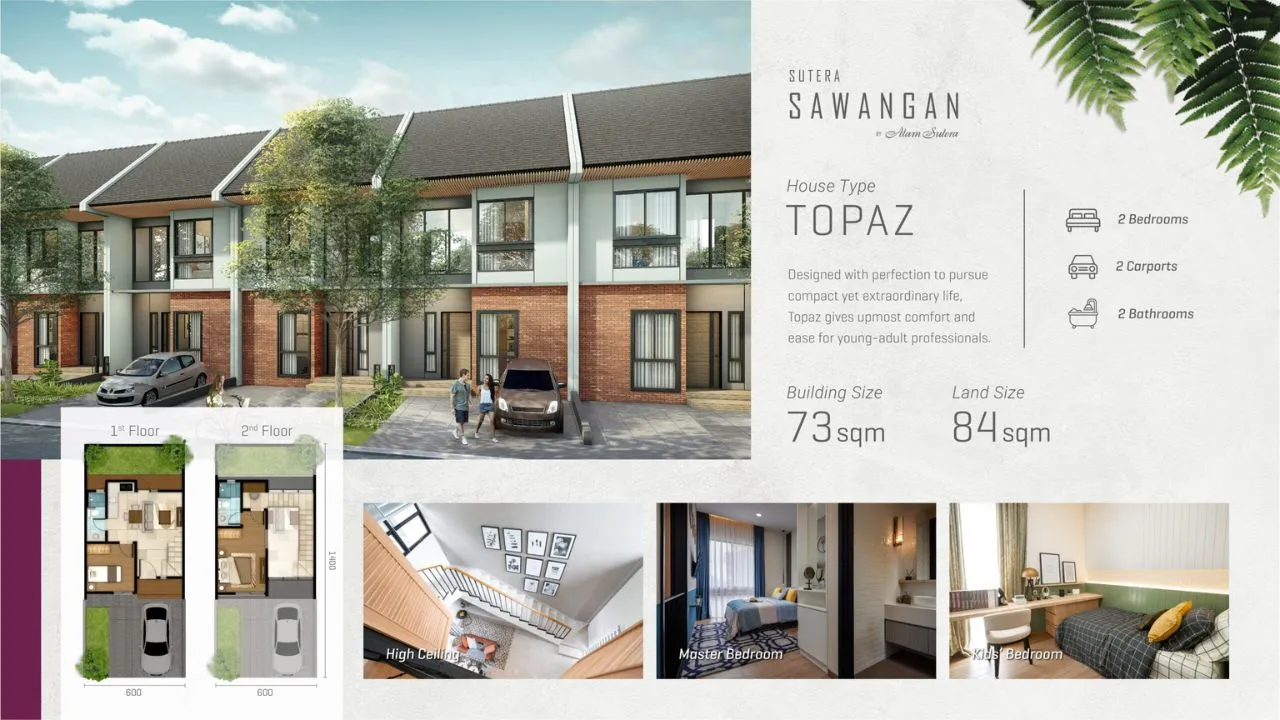 Sutera Sawangan Topaz